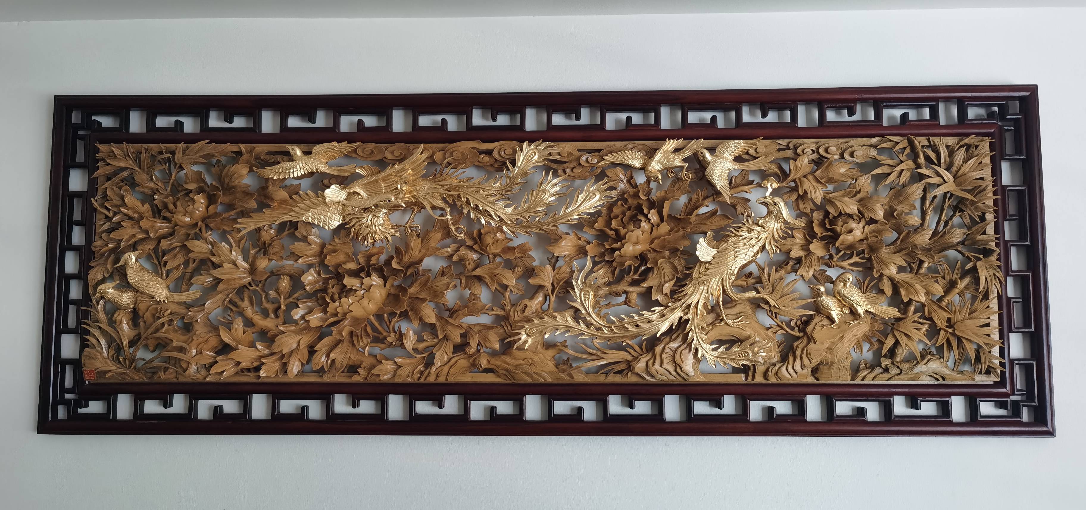 陈炎坤木雕作品196X68